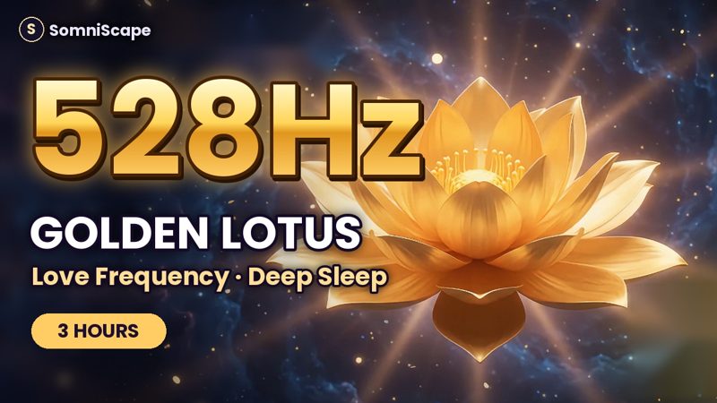 528Hz Golden Lotus 썸네일